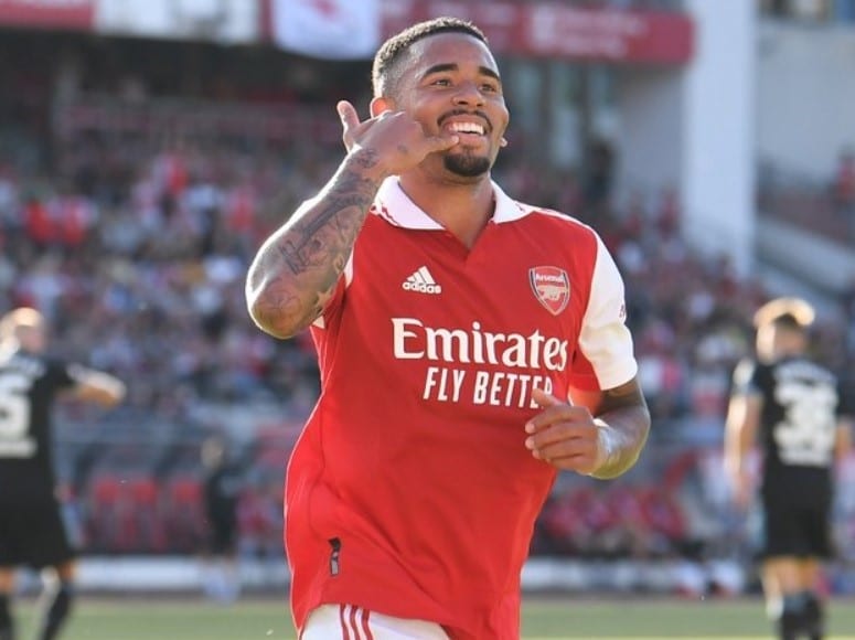 Gabriel Jesus shines in first appearance for Arsenal, My Football Facts