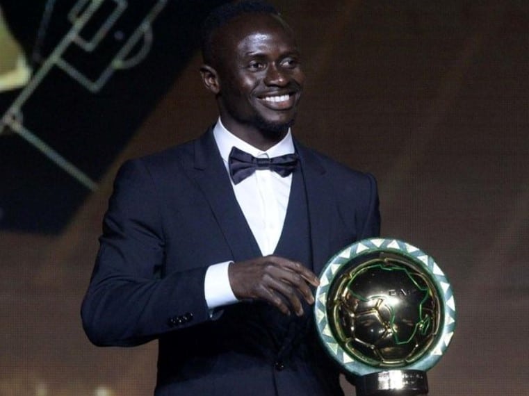 Sadio Mane beats Salah and Mendy to African Footballer of the Year award, My Football Facts