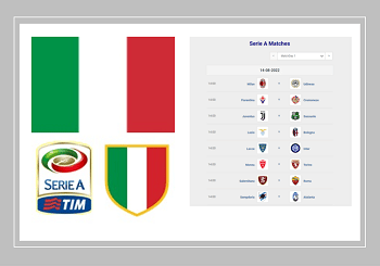 Serie A Fixtures