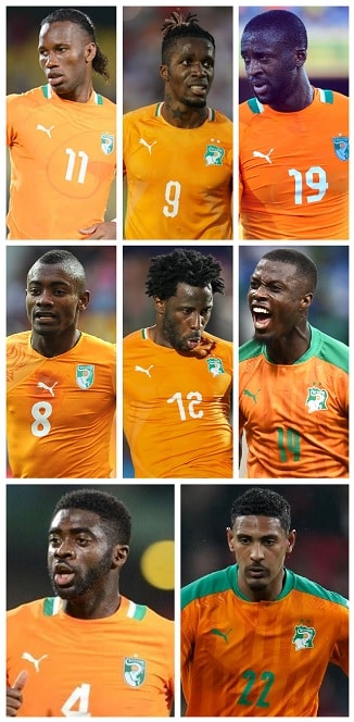 Goleadores de Costa de Marfil PL
