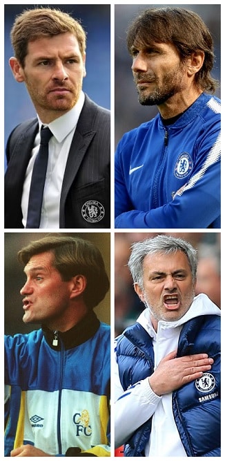 Managed Chelsea & Tottenham Hotspur