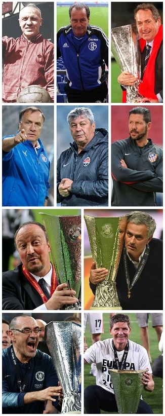 UEFA & Europa Cup Foreign Winning Managers