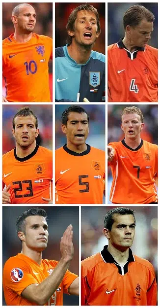 Who are the Dutchmen with over 100 International Caps? 12 image 7