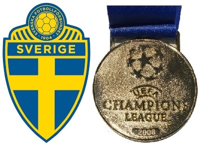 Swedes who won UEFA European Cup Medals