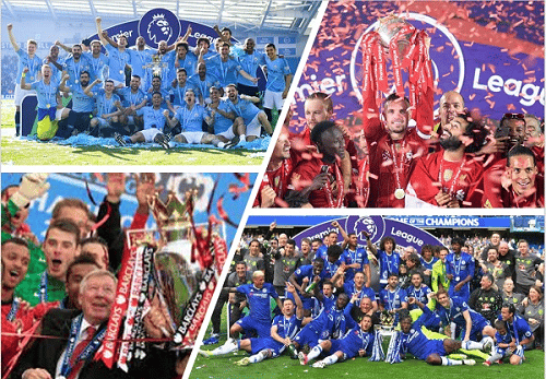 Premier League Winners