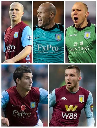 Aston Villa American Players
