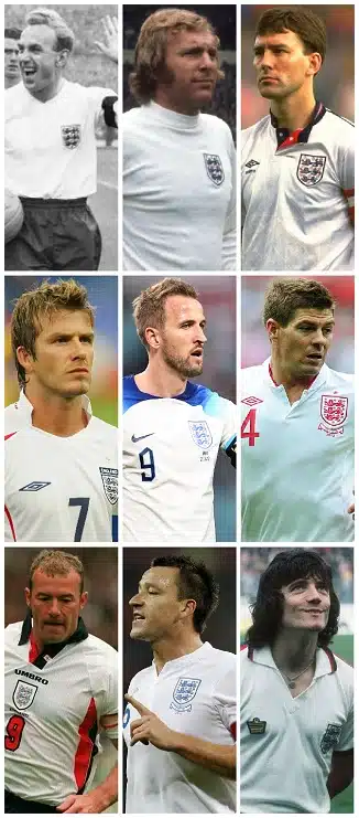 England Captains