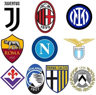 Clubs de la Ligue des champions italienne
