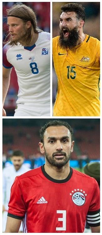 Aston Villa 2018 World Cup Players