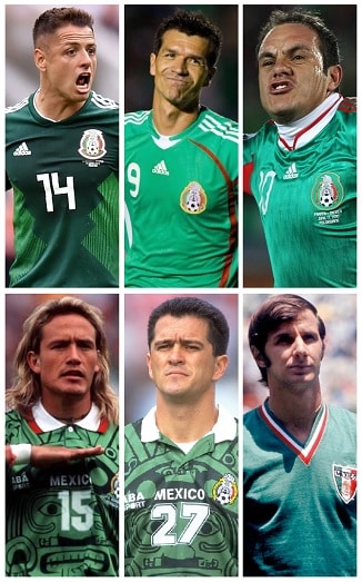 Mexico Highest Goalscorers