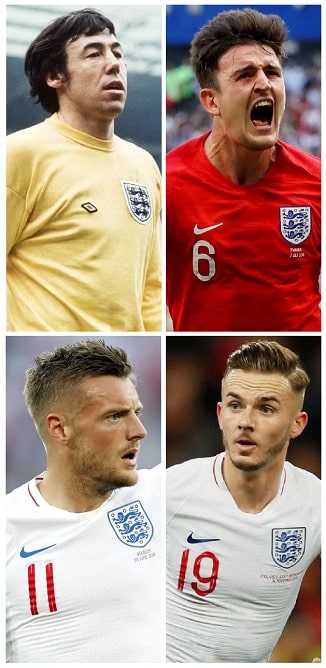Leicester City England World Cup Players