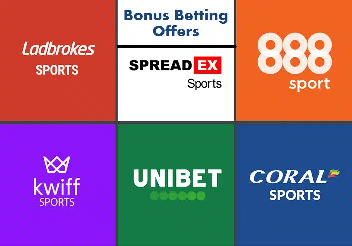 List of Bonus Betting Offers for Sports