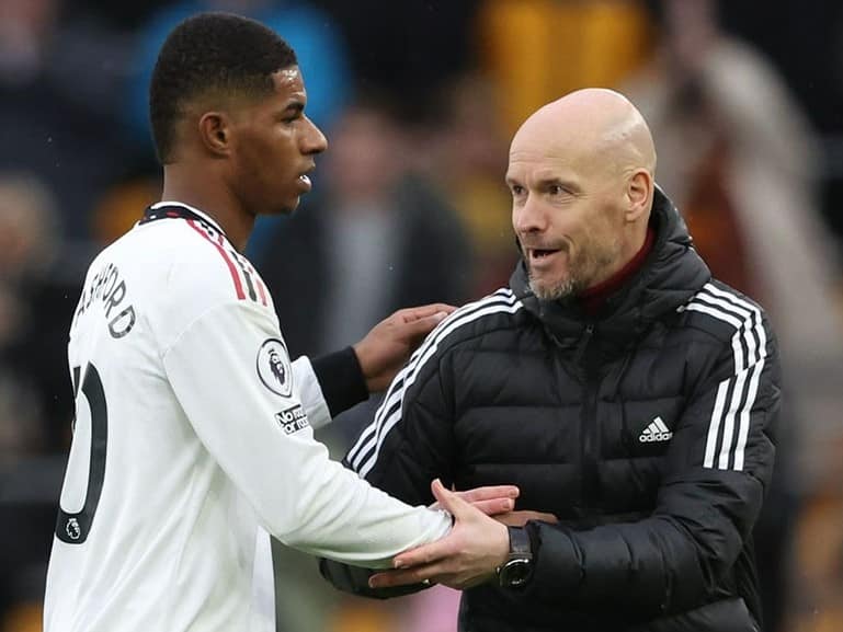 Rashford form a result of hard work, Manchester United manager says, My Football Facts