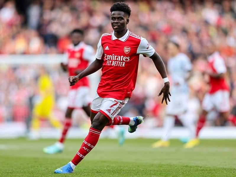 Bukayo Saka set to earn £10 million-a-year after agreeing new contract with Arsenal, My Football Facts