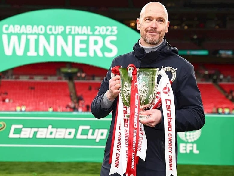 Erik Ten Hag in high spirits after ending trophy drought for United, My Football Facts