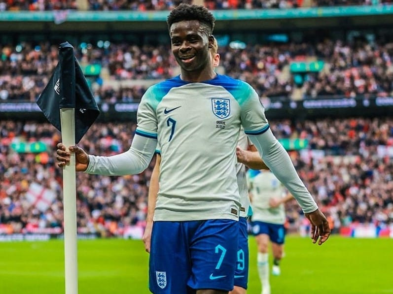 Gareth Southgate reveals what Saka has added to his game this season, My Football Facts
