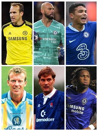 Chelsea Oldest PL Appearances