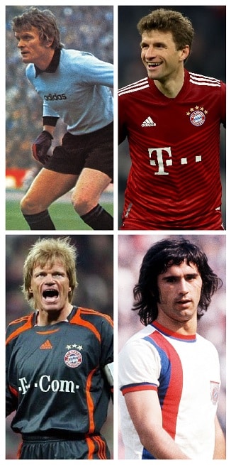 Bayern Munich Appearances
