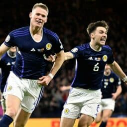 Scotland international team midfielder Scott McTominay