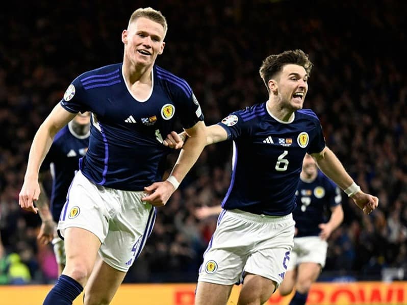 Scotland international team midfielder Scott McTominay