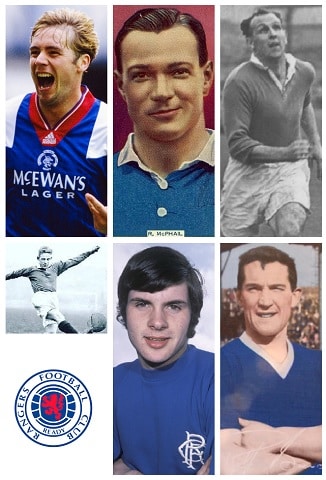 Rangers Top Goalscorers