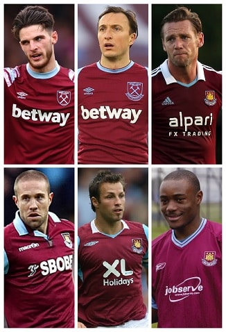 West Ham United Captains
