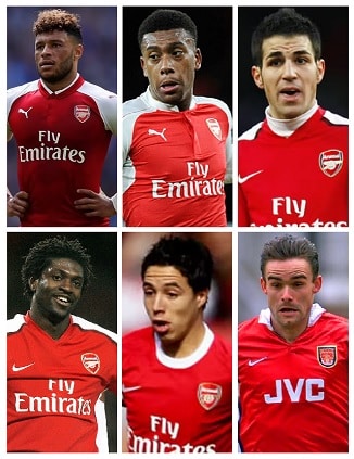 Arsenal Outgoing Transfers