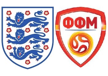 England gegen Nordmazedonien