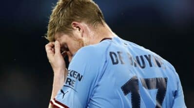 Man City to begin season without Kevin De Bruyne due to injury