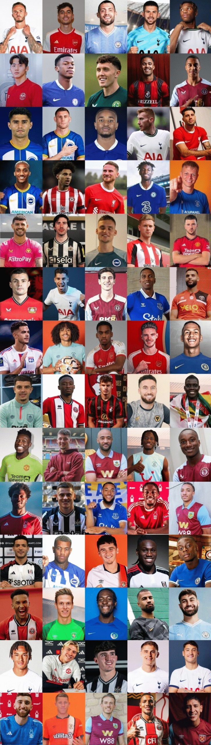 Transferências de jogadores da Premier League Verão 2023
