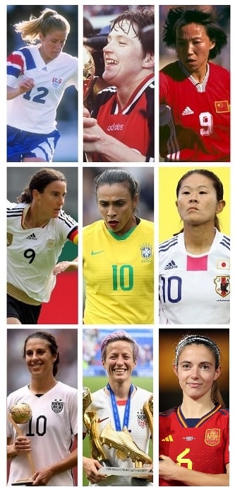 FIFA Women's World Cup Best Player (Golden Ball) Awards
