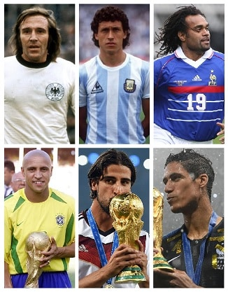 Real Madrid’s six non-Spanish FIFA World Cup Winners