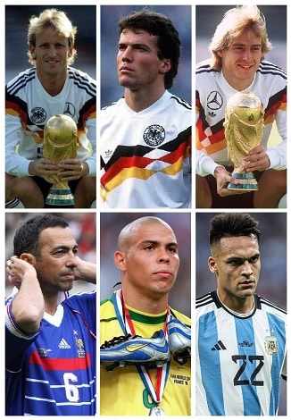 Who were Inter Milan’s six non-Italian FIFA World Cup Winners? 13 Inter Milan’s six non-Italian FIFA World Cup Winners?