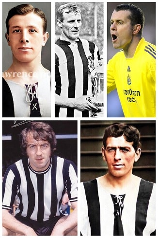 Who are the five Players with the most All-Time Appearances for Newcastle United? 12 image 1