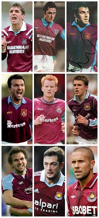 West Ham United Number 6 shirt number