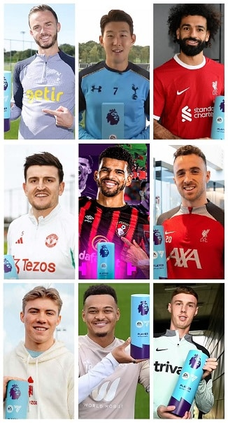 Premier League 2023-24 Players of the Month