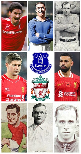 Question of the Day April 2025 38 Merseyside Derbies Highest Goalscorers