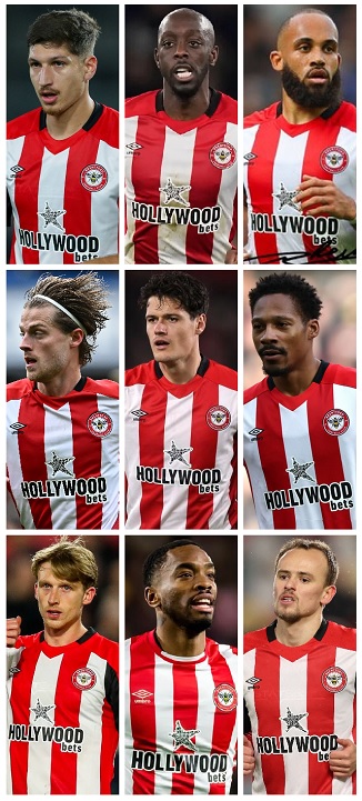 Question of the Day April 2025 31 Brentford FC Premier League Appearances