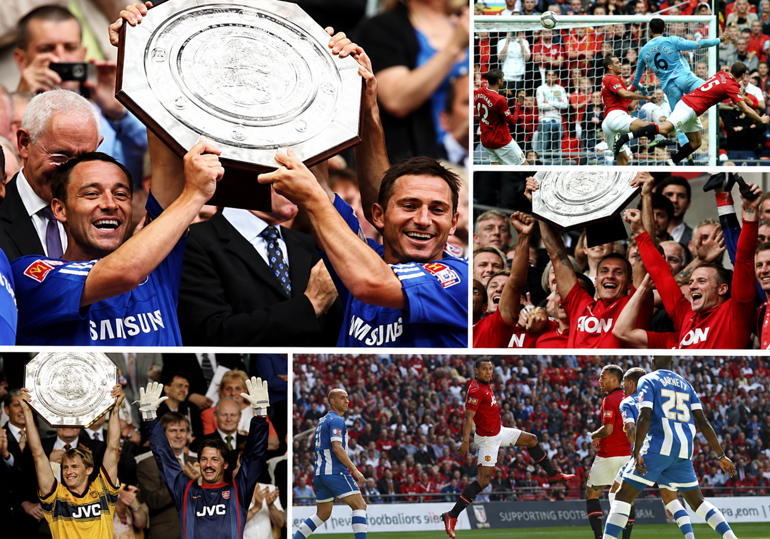 Vainqueurs du Community Shield