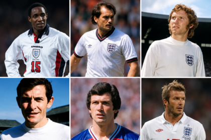 England Players Sent Off