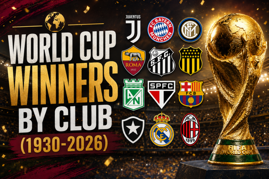 World Cup Winners by Club (1930-2026)