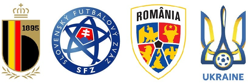 Euro 2024 Nations Group E Playing Squads
