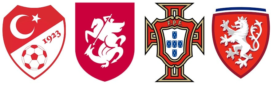 Euro 2024 Nations Group F Playing Squads