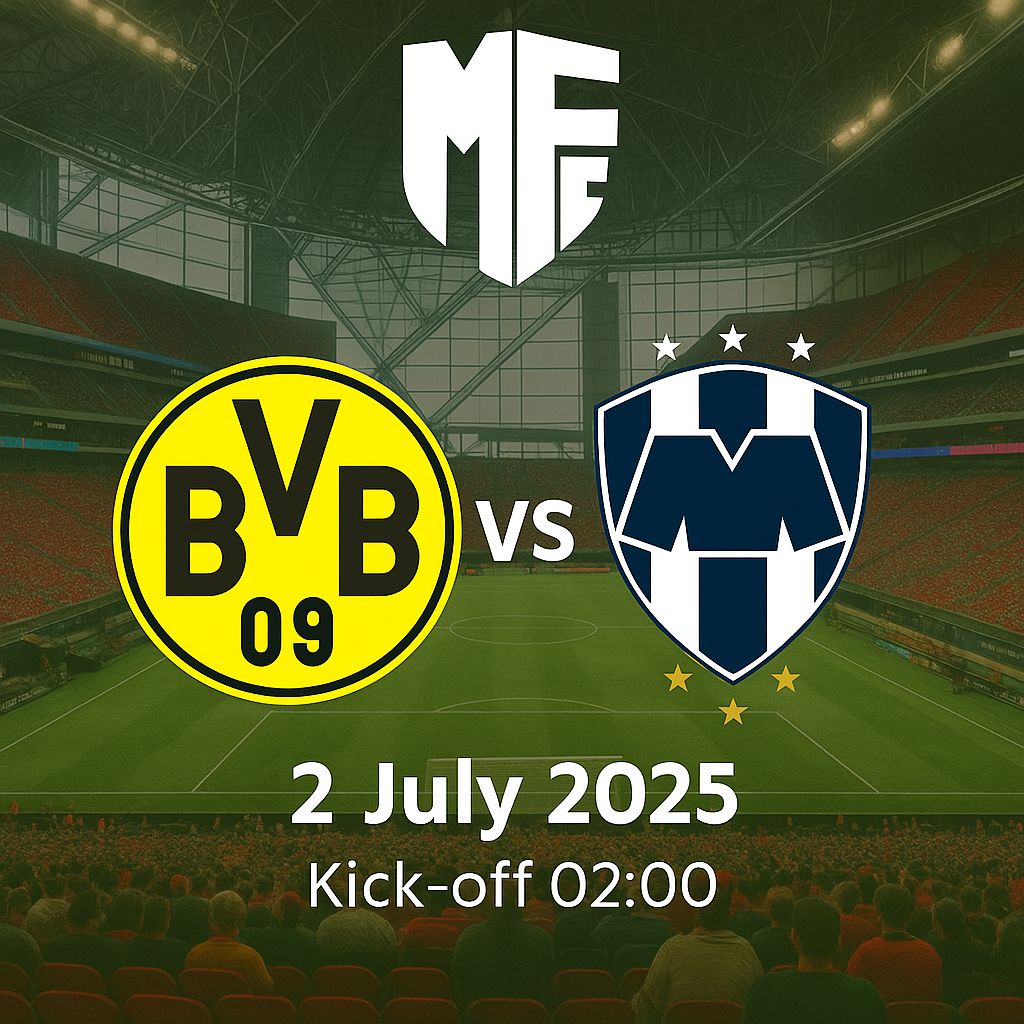Borussia Dortmund vs CF Monterrey