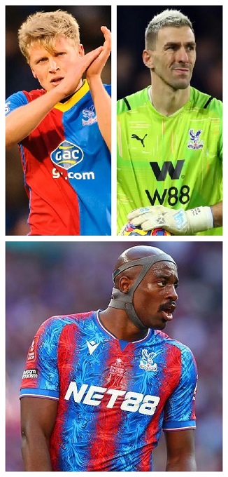 Crystal Palace European Players of the Year