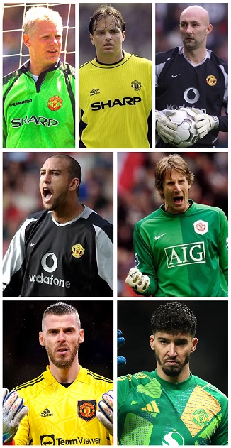 Manchester United Premier League Number Ones