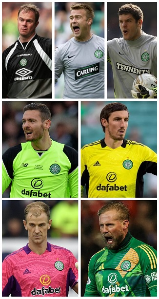 Celtic FC Number One Goalkeepers