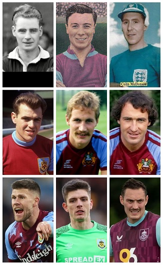Burnley FC Players at FIFA World Cup Finals