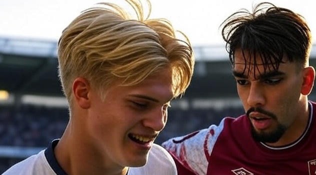Lucas Bergvall from Tottenham Hotspur vs Lucas Paquetá from West Ham United