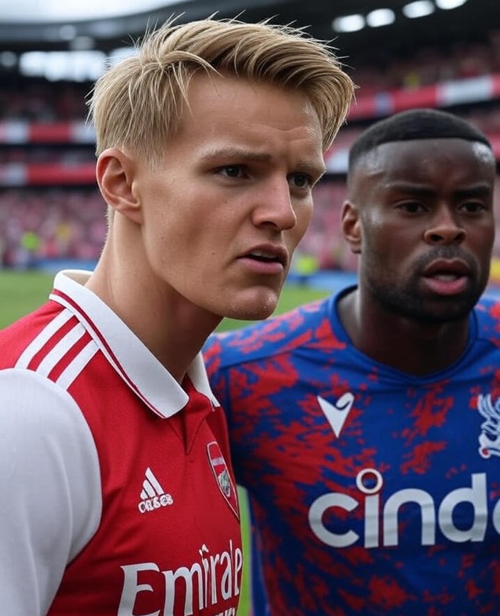Martin Ødegaard from Arsenal vs Marc Guéhi from Crystal Palace